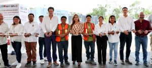 Mara Lezama inaugura la primera planta de tratamiento de aguas azules para Quintana Roo