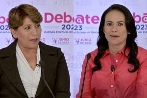 El primer debate por la gubernatura del Edomex entre Delfina Gómez y Del Moral