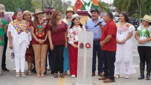 Gobierno le cumple al pueblo, el presidente Erik Borges Yam y la Gobernadora Mara Lezama Espinosa entregan parque a los morelenses