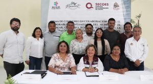 Firma SECOES convenio con Ayuntamiento de Bacalar en favor de la transparencia