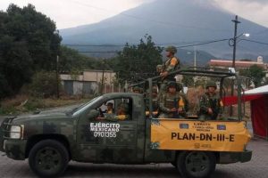 Activan en Puebla Plan DN-III-E en fase de prevención debido a la intensa actividad del Popocatépetl