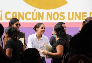 Combate Ana Paty Peralta, violencia de género en Cancún