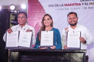 Maestros se suman con Mara Lezama al Nuevo Acuerdo por el Bienestar y Desarrollo de Quintana Roo