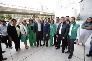 Renan Sánchez líder del PVEM en Quintana Roo presente en la convención nacional “repensado el futuro verde”