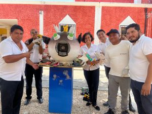 Bahia Principe Riviera Maya Resort conmemora el “Día Mundial de Reciclaje” con mucho arte