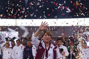 Se perfila Delfina Gómez como ganadora en las elecciones del Edomex