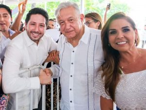 Con el trabajo en equipo del presidente Andrés Manuel y la gobernadora Mara Lezama, seguiremos haciendo historia: Renán Sánchez Tajonar