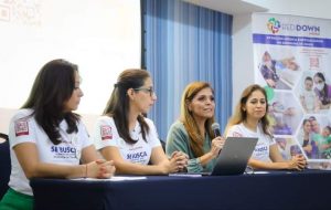 Participa Verónica Lezama en la presentación de resultados de la campaña #60DíasParaEncontrarte del registro para personas con Síndrome de Down