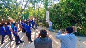 La FPMC abre las puertas del Parque Urbano Corazón para estudiantes cozumeleños