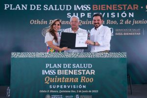 Andrés Manuel y Mara Lezama inauguran Hospital Oncológico de Chetumal