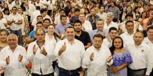 Renán Barrera se reúne con más de 20 sindicatos federales, estatales y municipales