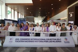 Inaugura Mauricio Vila el segundo Congreso Internacional de la Colectiva 50+1