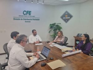 Lili Campos se reunió con CFE para solucionar los apagones