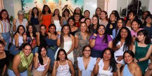 Cecilia Patrón reconoce la valentía y fuerza de las mujeres