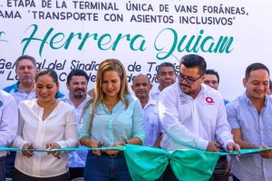 Lili Campos a favor de servicios dignos para usuarios de transporte