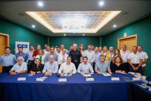 Se reúne Renán Sánchez Tajonar con el Consejo Coordinador Empresarial del Caribe