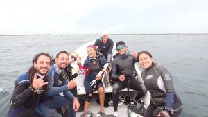 IBANQROO participa por primera vez en el monitoreo de los arrecifes de Mahahual y Parque Nacional de Xcalak