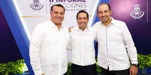 Renán Barrera Concha rinde su II informe de gobierno