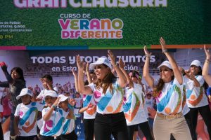 Mara y Verónica Lezama clausuran curso “Un Verano DIFerente 2023”