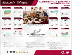 SEQ da a conocer el calendario escolar 2023-2024 de educación básica