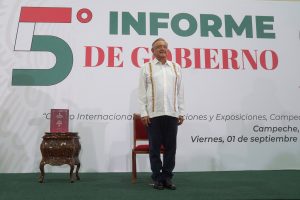 “5 millones dejaron la pobreza”; Andrés Manuel López Obrador rinde su Quinto Informe de Gobierno
