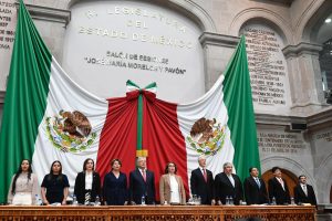 Delfina Gómez toma protesta como gobernadora del Estado de México