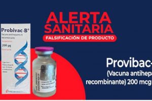 Cofepris advierte sobre falsificación de vacuna antihepatitis B