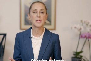 Claudia Sheinbaum defiende el paquete económico 2024 de AMLO