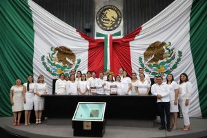 Entregan ante la XVII Legislatura Primer Informe de Labores de la gobernadora Mara Lezama