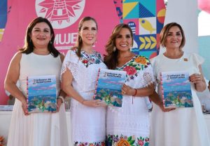 Han sido dos años de histórica transformación y bienestar para isla Mujeres: Atenea Gómez Ricalde