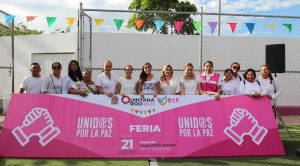 El DIF Quintana Roo fortalece la promoción de valores y la prevención de delitos a través de la Feria de la Paz