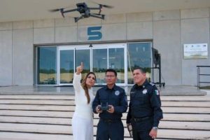 Se capacita SSC con tecnología de drones para la construcción de paz y tranquilidad en Quintana Roo