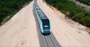 Tren Maya será inaugurado en diciembre, reitera el presidente Andrés Manuel López Obrador en su informe