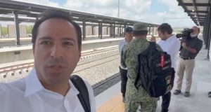 López Obrador realiza un nuevo viaje de supervisión del Tren Maya; ahora hasta Cancún: Mauricio Vila Dosal