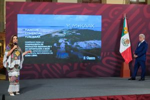 ’’Es momento de regresarle el esplendor a nuestra capital’’: Mara Lezama anuncia la creación del Tianguis Comercial Yum Kaax