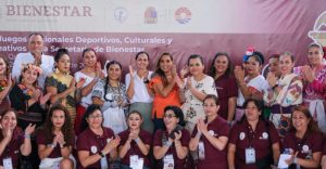 Mara Lezama inaugura los XXX Juegos Nacionales Deportivos, Culturales y Recreativos de la Secretaria del Bienestar