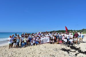 La Fundación de Parques y Museos se sumó a la XXXVIII Jornada Internacional de Limpieza de Playas