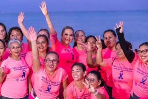 Lili Campos incentiva la prevención del cáncer de mama
