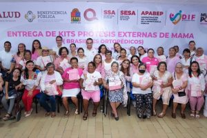 Entrega Mara Lezama prótesis a 364 mujeres sobrevivientes de cáncer de mama