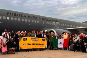720 mexicanos han sido rescatados de Israel con aviones de la Fuerza Aérea Mexicana