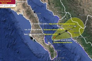 Cierran los aeropuertos de Los Mochis y Culiacán por la tormenta tropical Norma