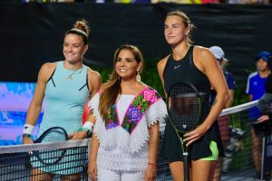 Mara Lezama participa en arranque del torneo WTA Finalsoctubre 29, 2023