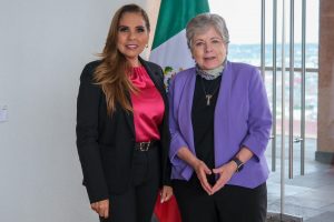 Mara Lezama se reunió con la Canciller Alicia Bárcena