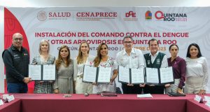 Instala Mara Lezama comando contra el Dengue en Quintana Roo