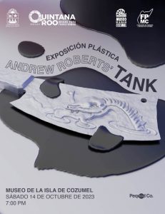 La Fundación de Parques y Museos invita a la inauguración de la exposición “Tank”, del artista plástico internacional, Andrew Roberts