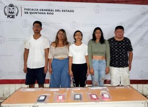 Captura FGE a cinco personas relacionadas en delitos de robo a casa habitación en Benito Juárez