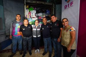 Llega a Guerrero ayuda humanitaria de Quintana Roo