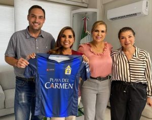 Mara Lezama reconoce el crecimiento deportivo solidarense y la identidad del Inter Playa del Carmen