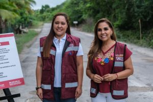 Atiende Mara Lezama petición de pobladores de Laguna Guerrero y anuncia rehabilitación del camino de acceso