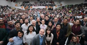 «Somos los primeros en demandar y respetar la representación de las mujeres en el espacio público»: Claudia Sheinbaum, llama a una 4T con igualdad y unidad frente a la militancia de Morena en Nuevo León